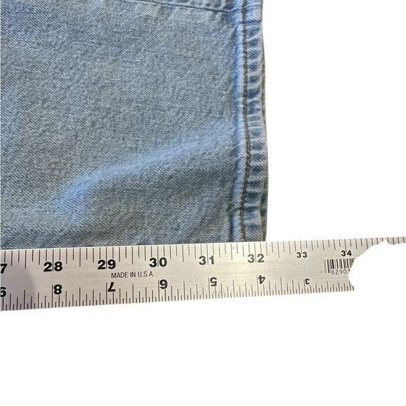 American Eagle Original Straight Flex Men's 32 x 34 Medium Wash Blue Jeans - Picture 9 of 9